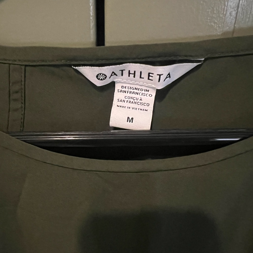 Athleta Olive Green Tank